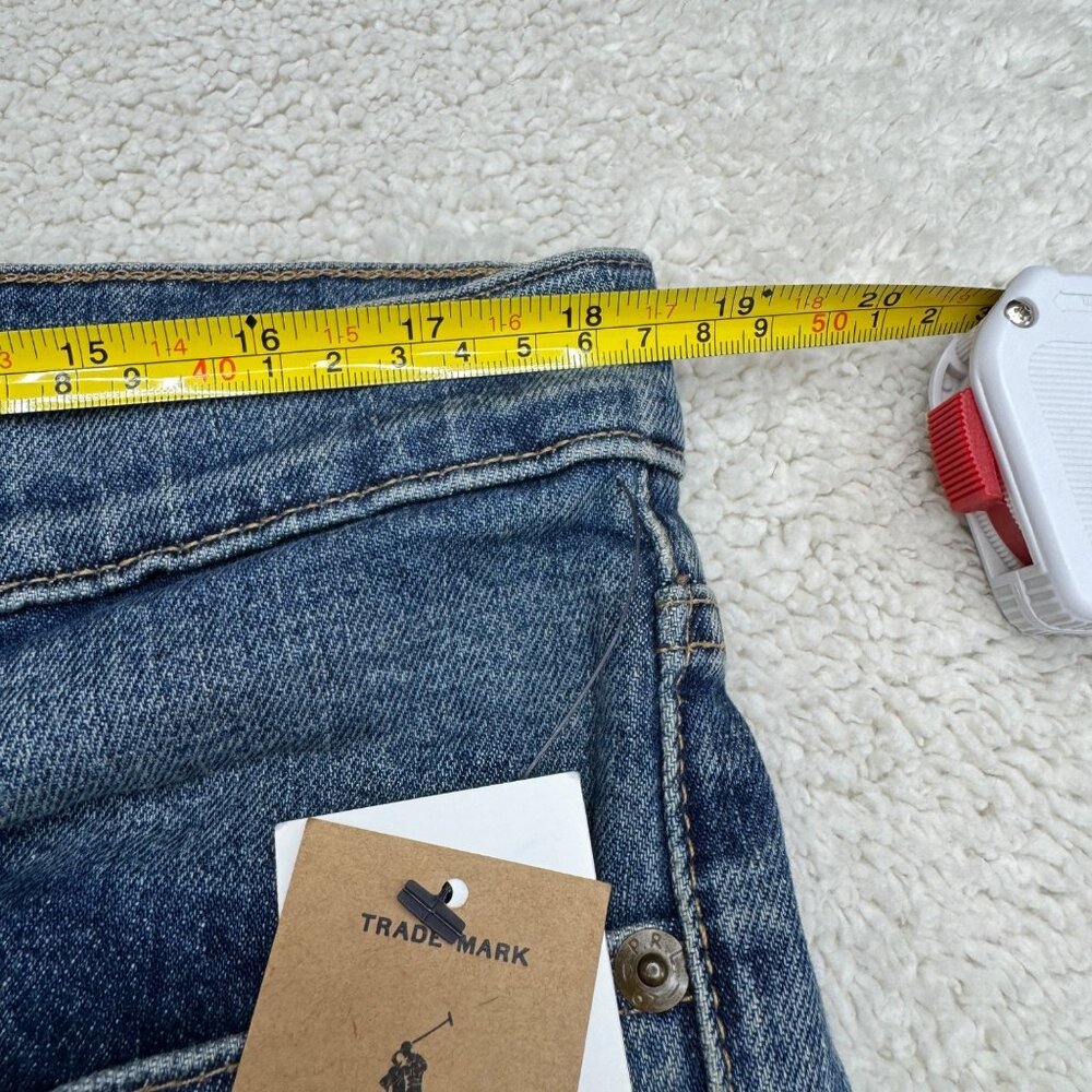 Polo Ralph Lauren Women's High Rise Skinny Indigo Jean Denim Pants, Size 33 NWT - Picture 11 of 12